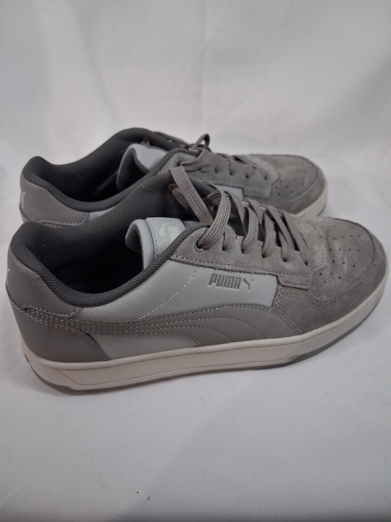 Puma Other - Puma Grey Suede & Synthetic Low-Top Sneakers